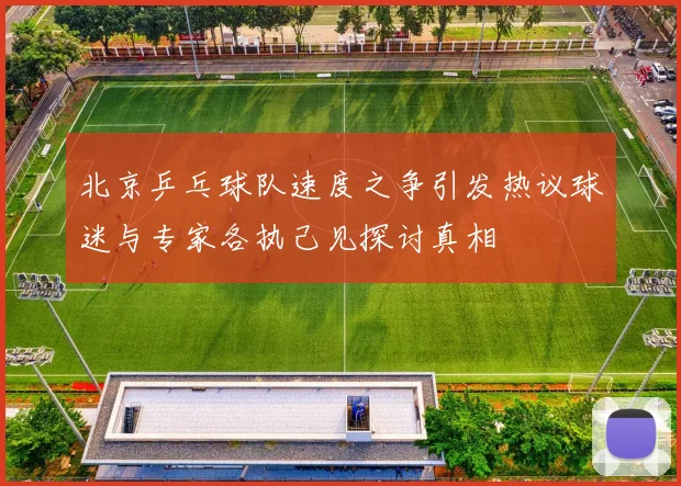 北京乒乓球队速度之争引发热议球迷与专家各执己见探讨真相